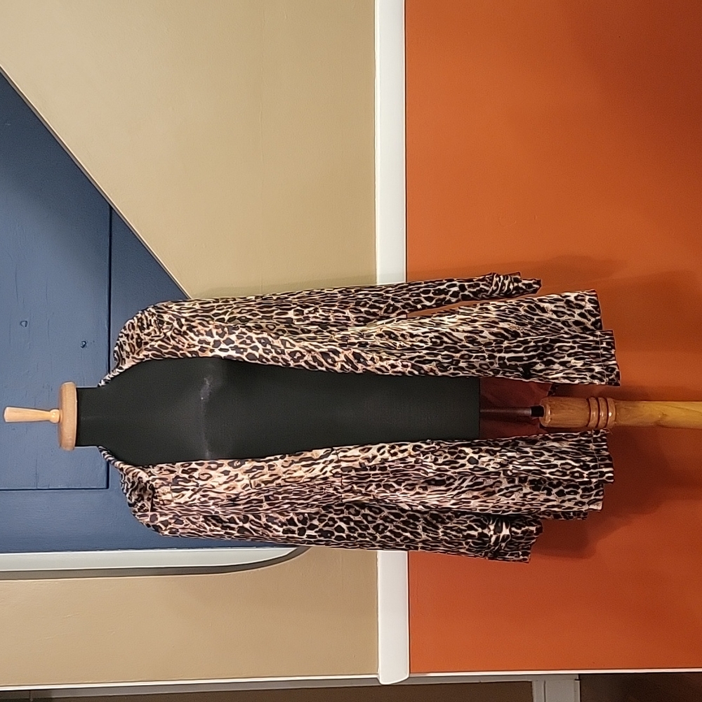 Leopard Peacoat